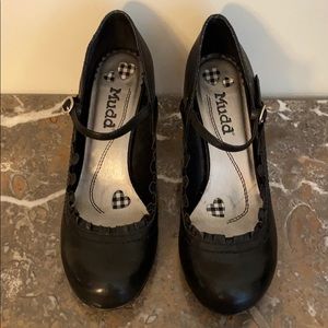 Black Heels with Strap